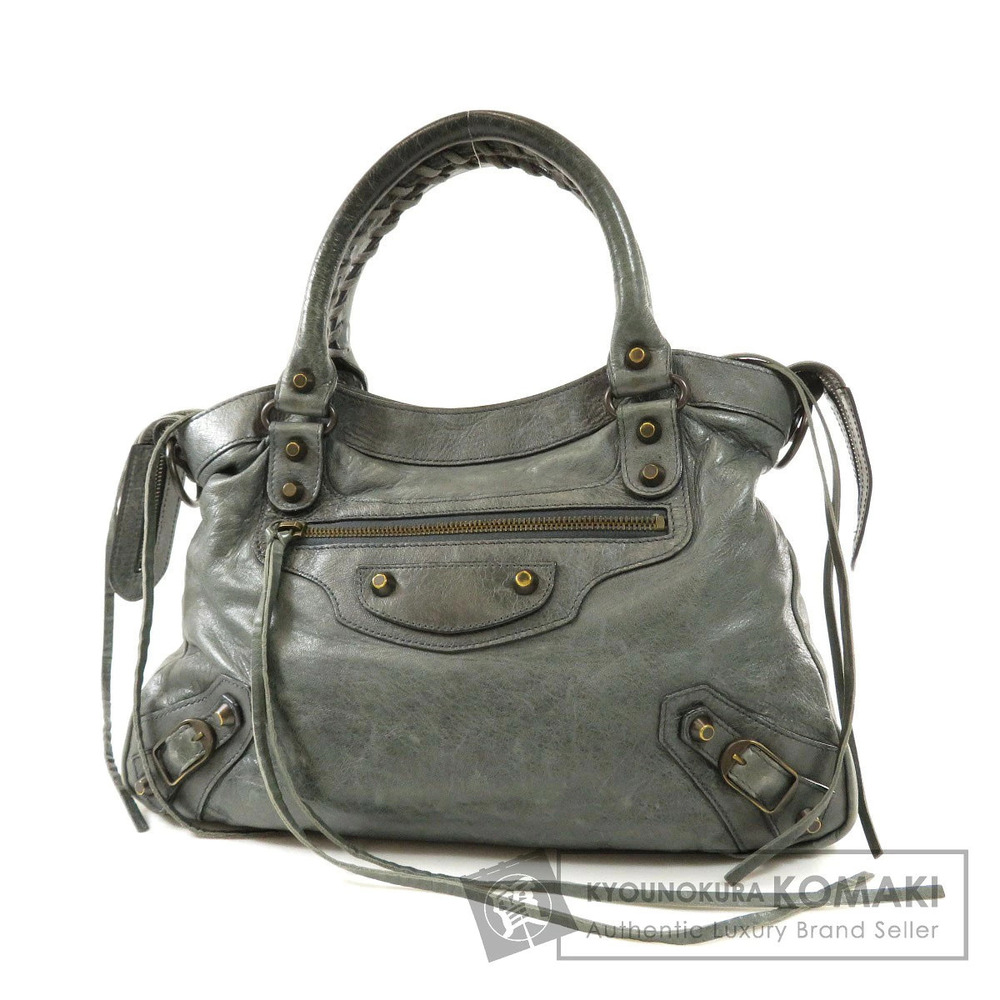 Balenciaga The Town Editors Bag Shoulder Leather